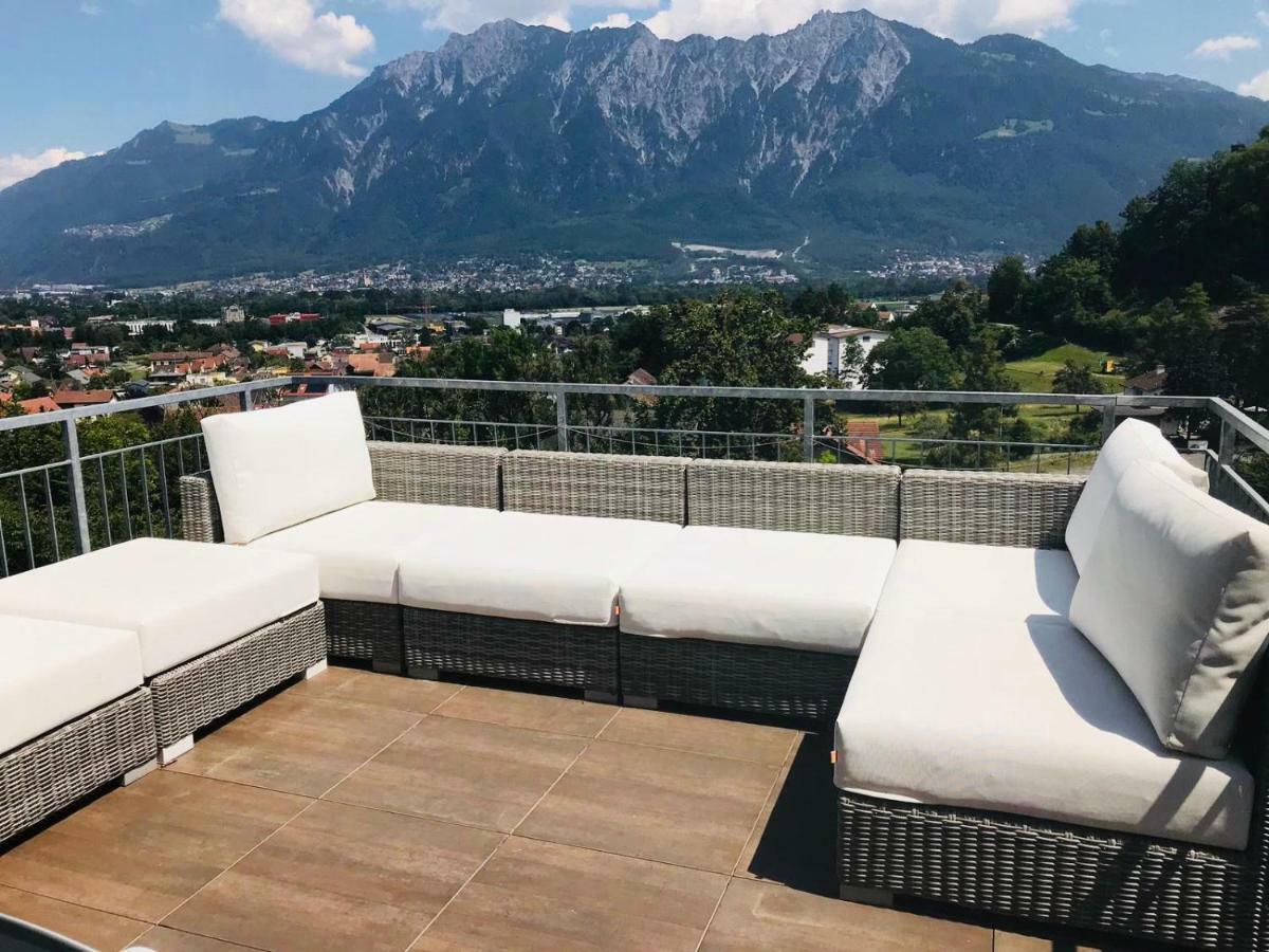 Alpen Panorama View Luxury House With Green Garden بيوشس المظهر الخارجي الصورة